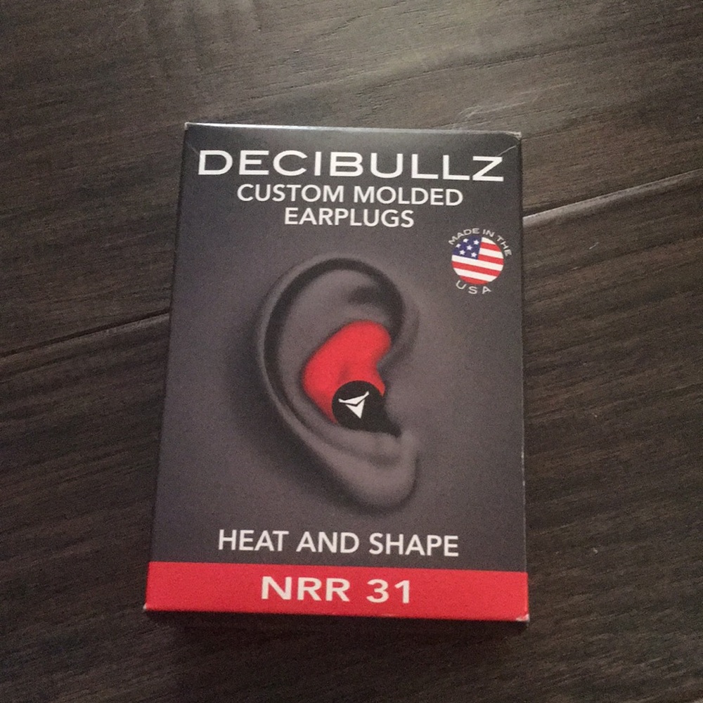Decibullz custom molded earplugs